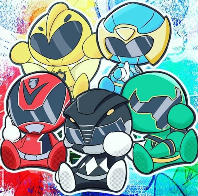 5 ảnh em siêu nhân gao chibi