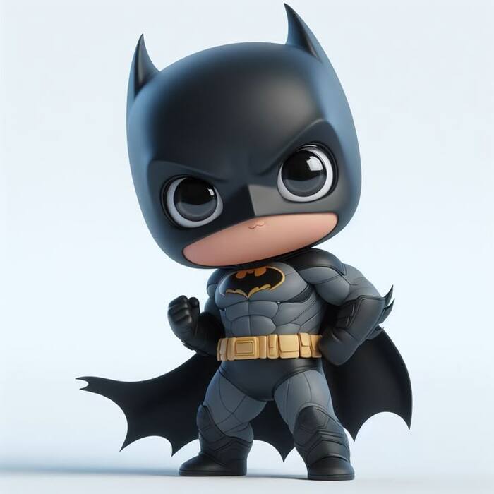 Ảnh Batman chibi đẹp 4k