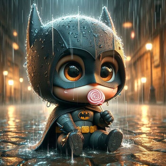 Ảnh Batman chibi full HD