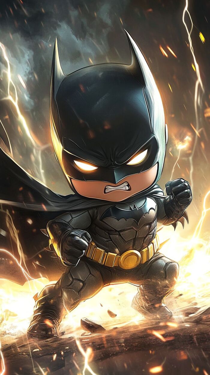 Ảnh Batman chibi hoạt hình