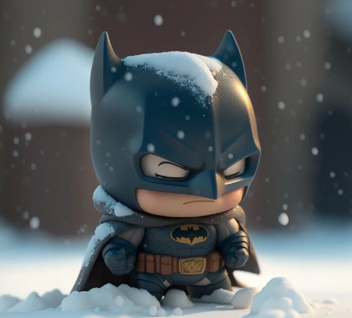 Ảnh Batman chibi mini cute
