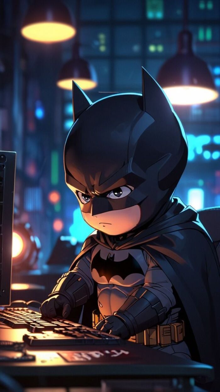 Ảnh Batman chibi ngầu