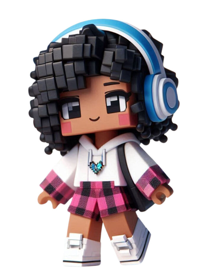Ảnh Minecraft chibi cực cute