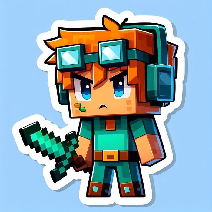 Ảnh Minecraft chibi cute