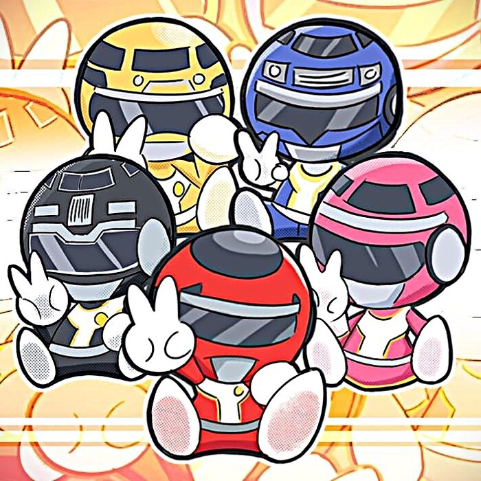 Ảnh Siêu Nhân Cuồng Phong chibi cute