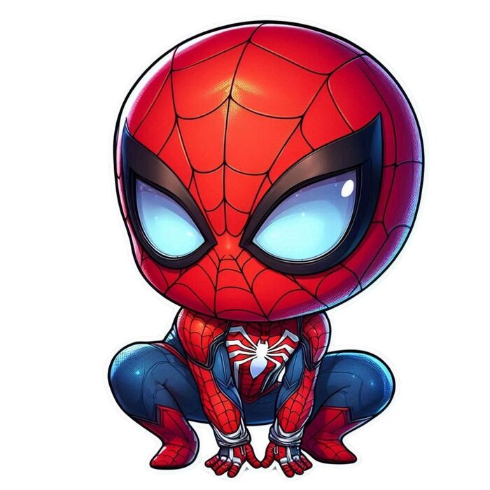 Ảnh Spider-Man chibi vui nhộn