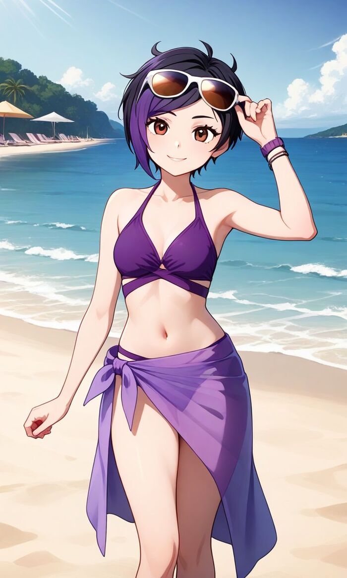 Ảnh anime bikini cute style
