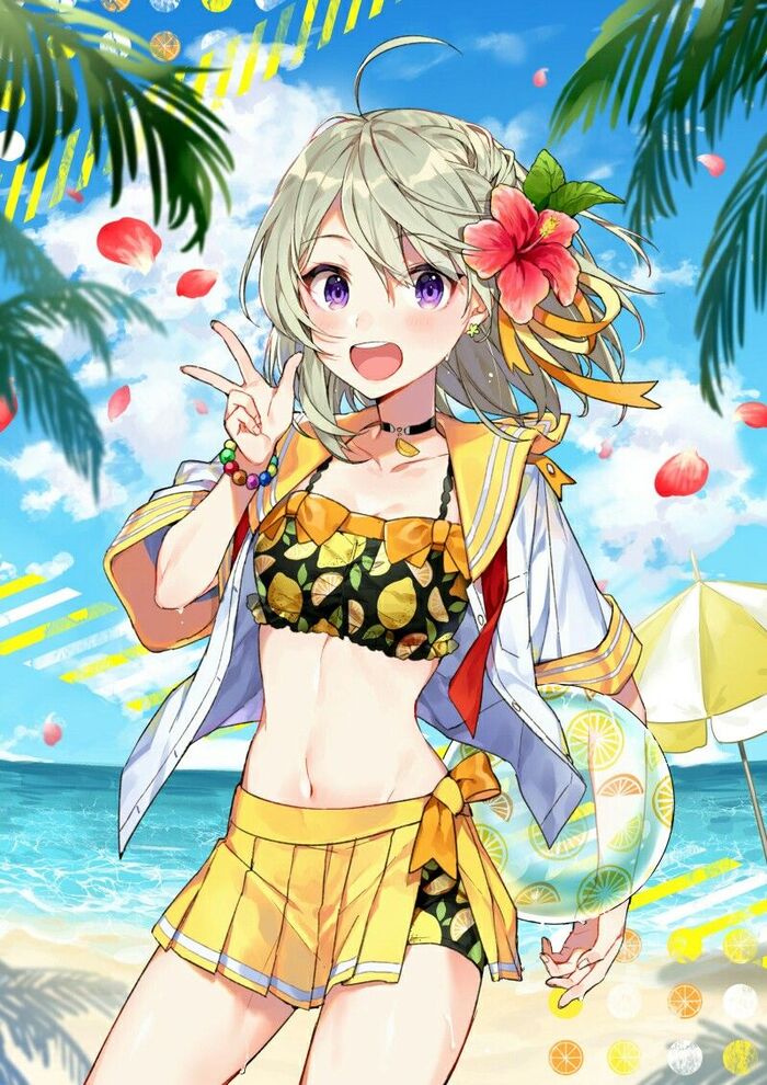 Ảnh anime bikini dễ thư