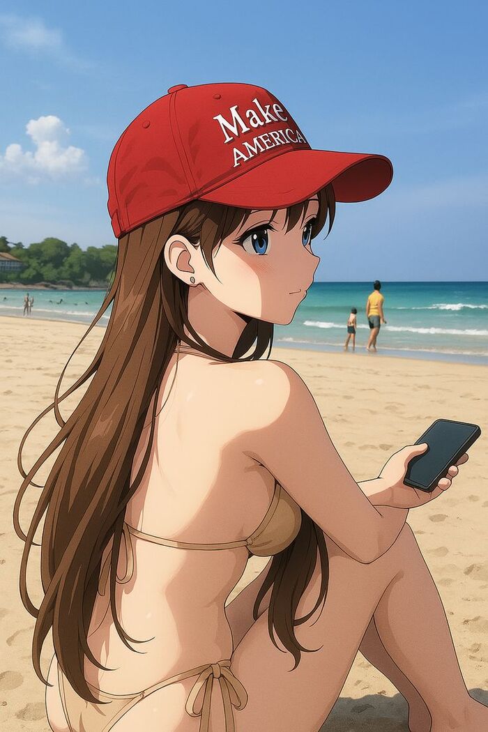 Ảnh anime bikini nhóm bạn