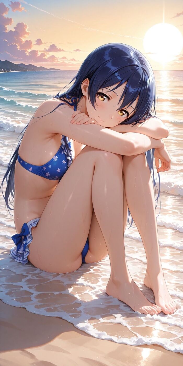 Ảnh anime bikini phong cách pastel