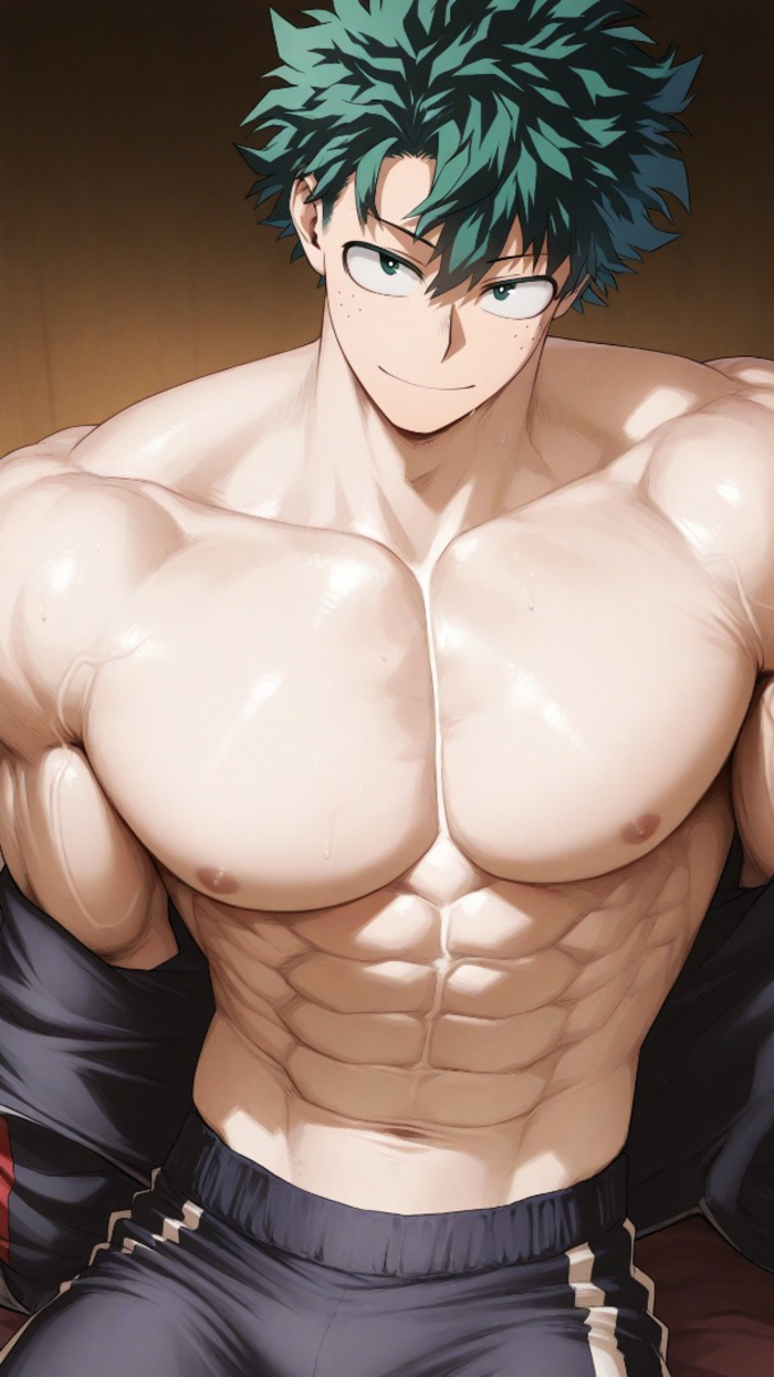 Ảnh anime nam 6 múi cởi trần
