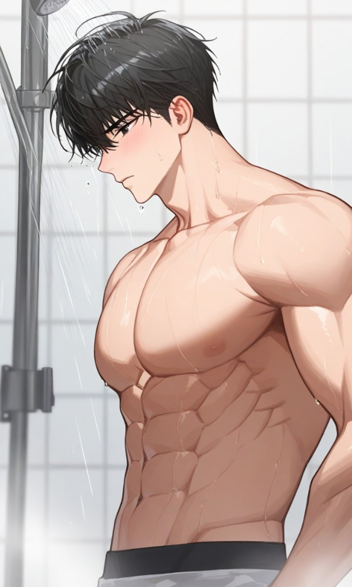 Ảnh anime nam 6 múi thần thái