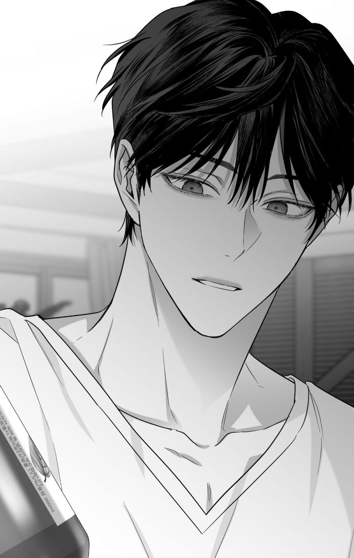 Ảnh anime nam trắng đen 4k full