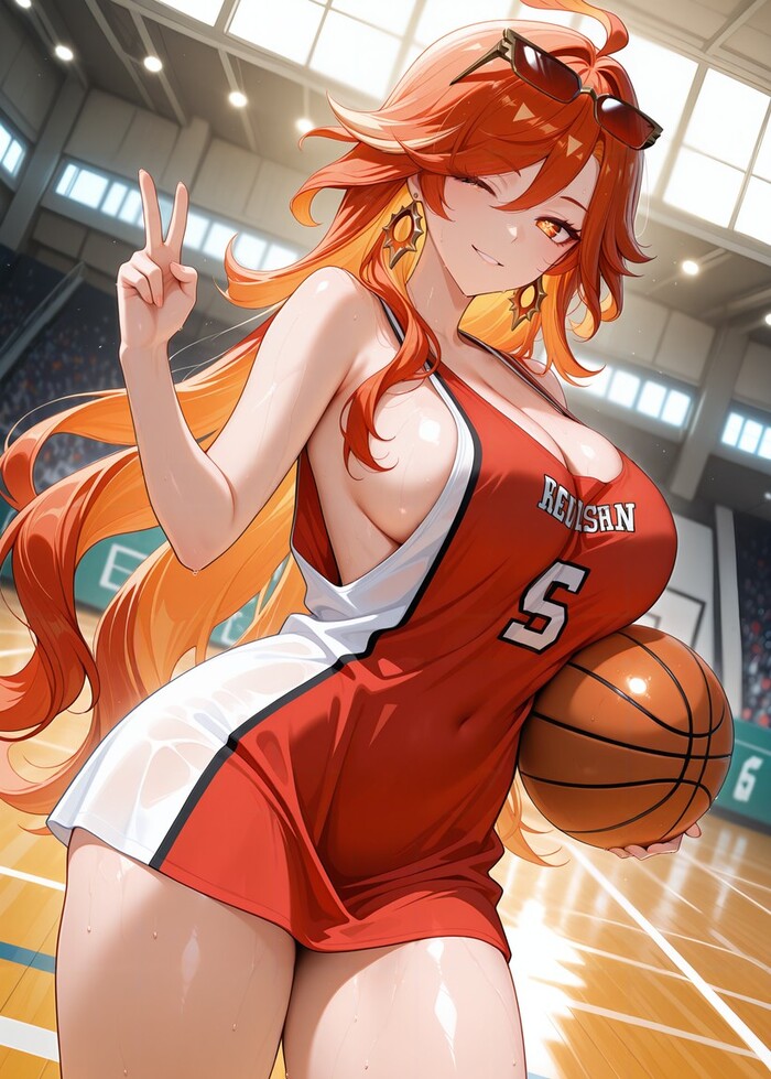 Ảnh anime nữ sexy hoàng hôn 4K