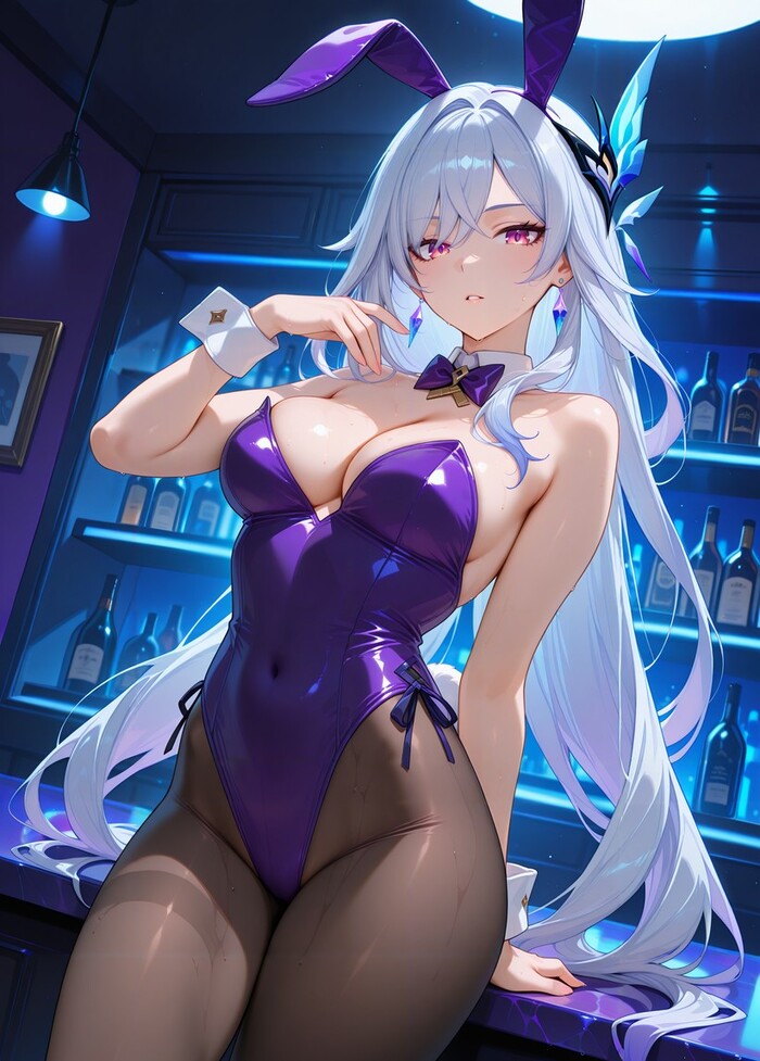Ảnh anime nữ sexy trong mưa 4k