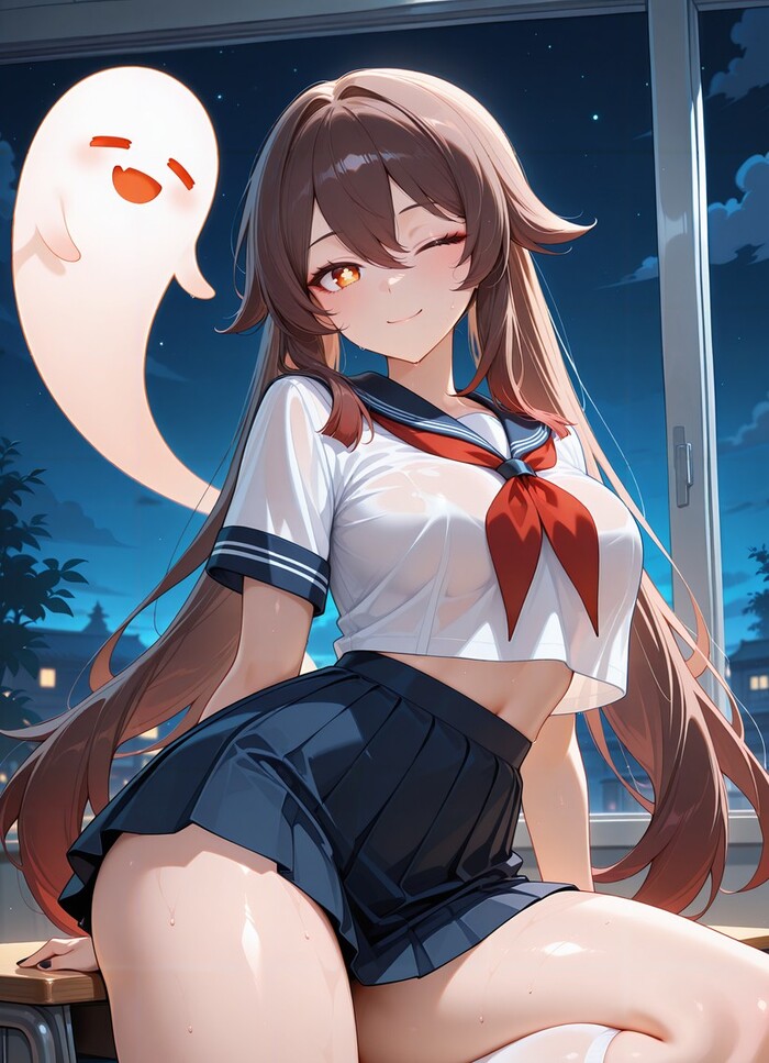 Ảnh anime nữ sexy trong mưa