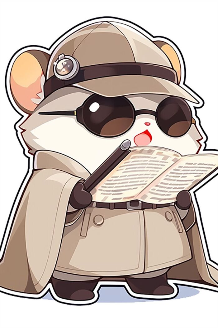 Ảnh chuột hamster chibi cực cute