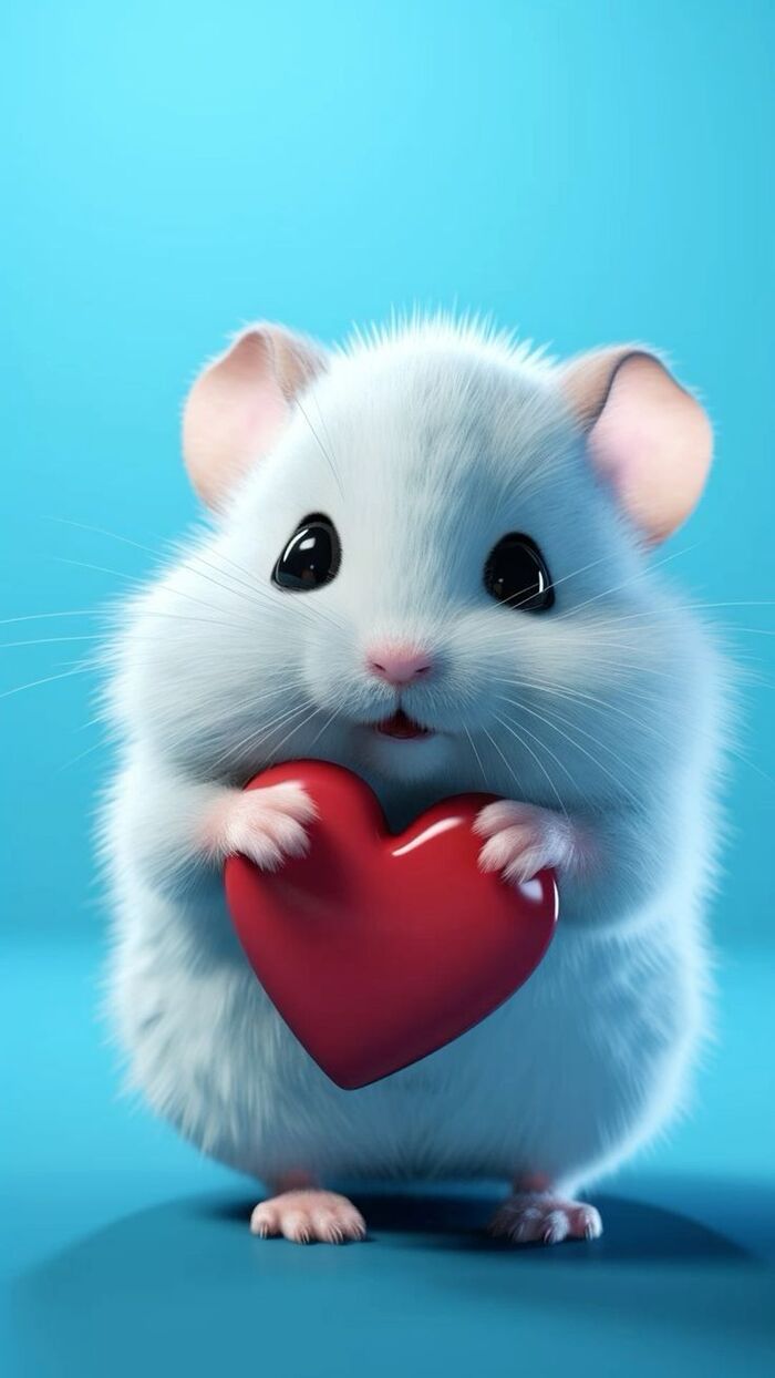 Ảnh chuột hamster chibi siêu nhỏ xinh