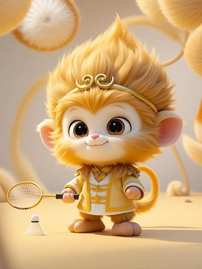 Ảnh khỉ chibi cute
