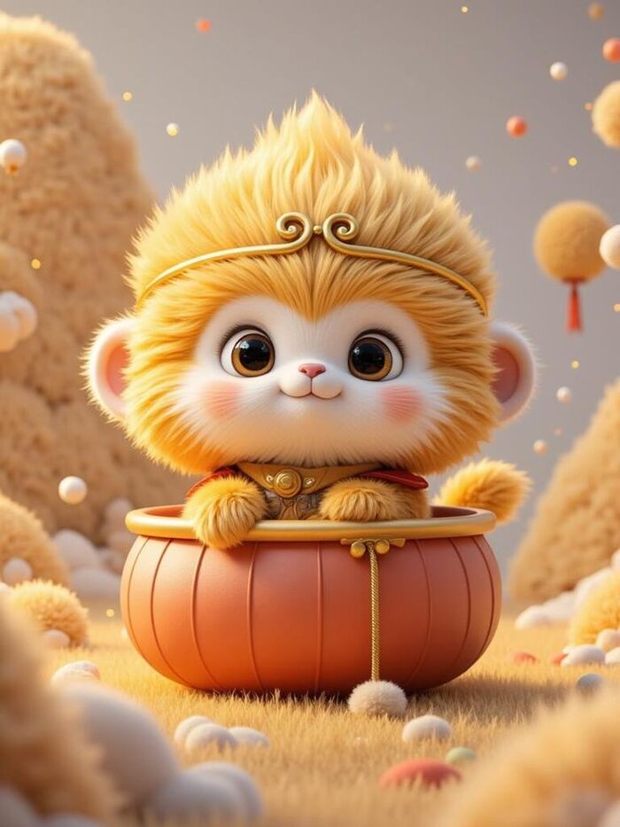 Ảnh khỉ chibi đẹp nhất