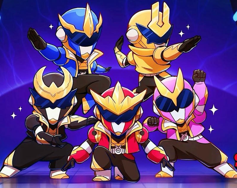 ảnh 5 ảnh em siêu nhân gao chibi