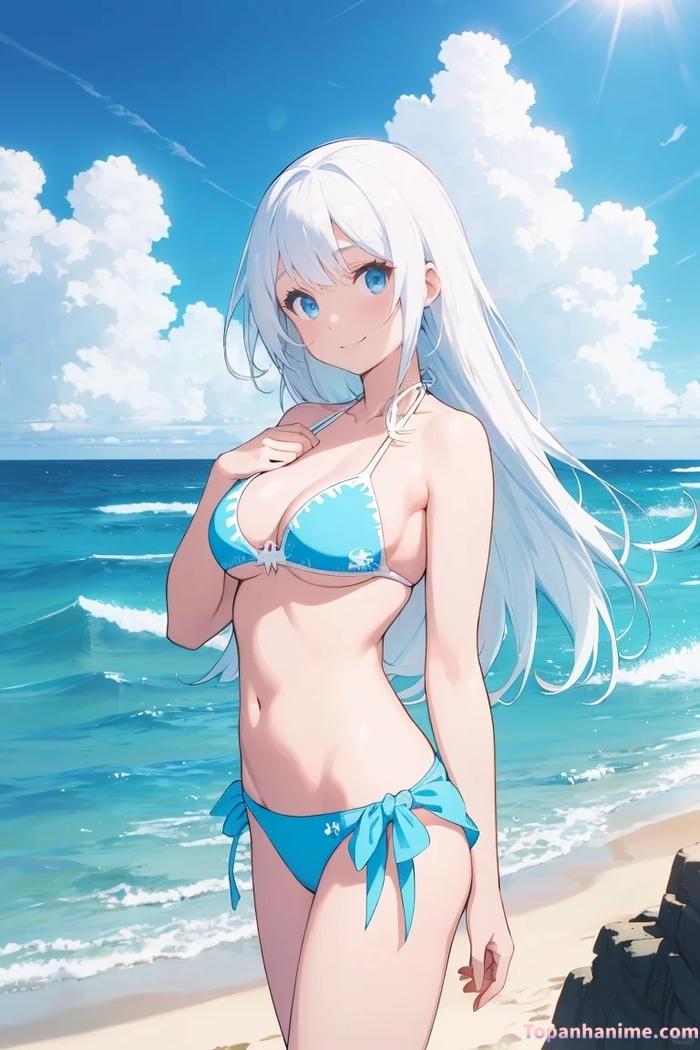 ảnh anime bikini xinh đẹp