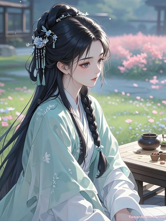 ảnh anime cổ trang dễ thương