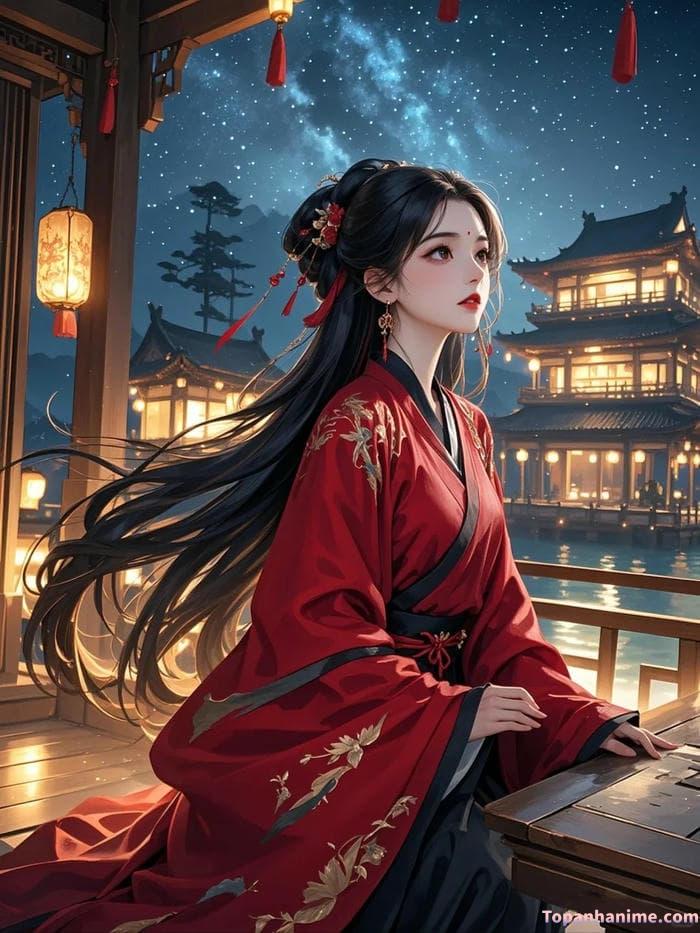 ảnh anime cổ trang đẹp mắt