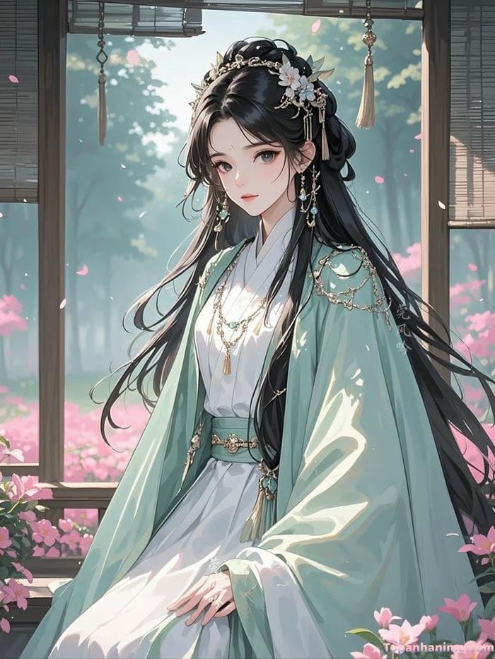 ảnh anime cổ trang lãng mạn