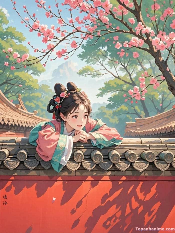 ảnh anime cổ trang sang trọng