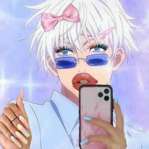 ảnh anime nam cười đểu