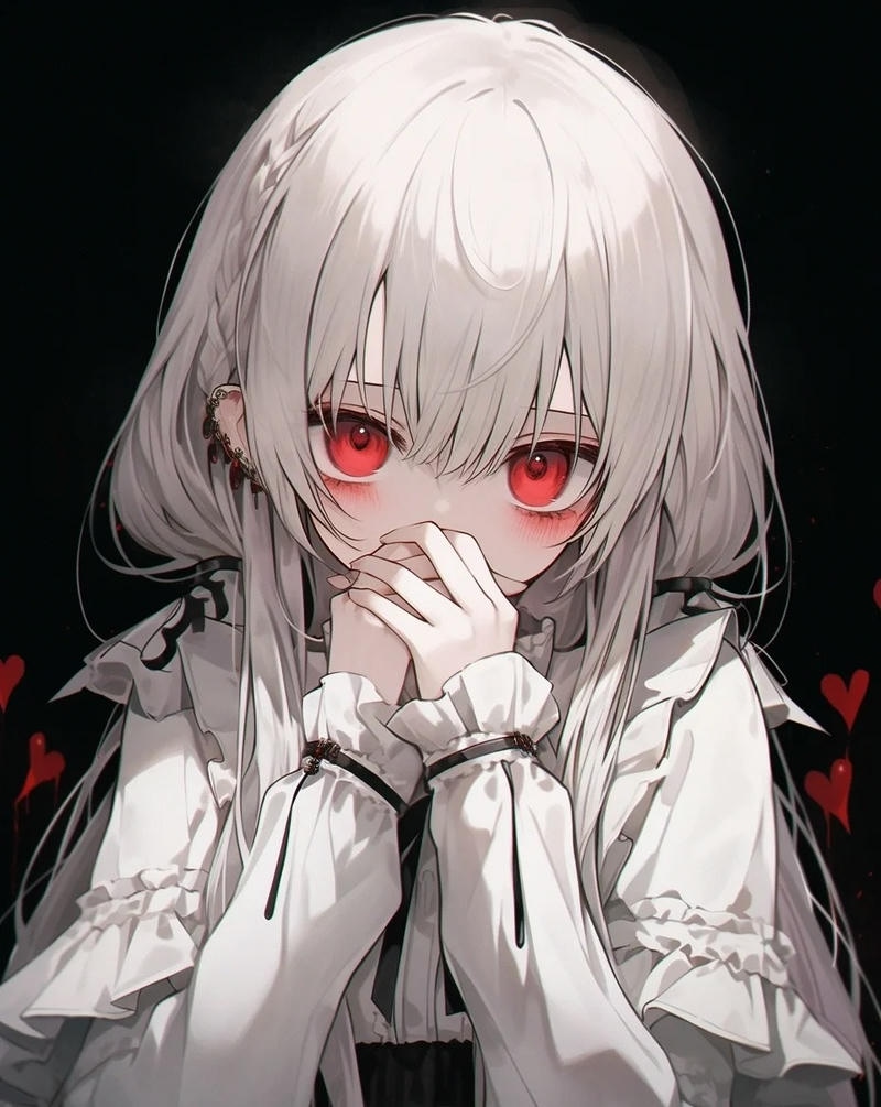 ảnh anime nữ buồn khóc
