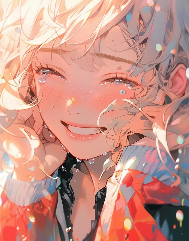 ảnh anime nữ buồn khóc