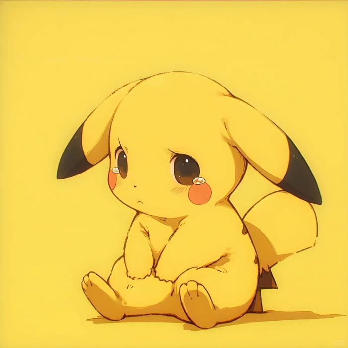 ảnh chibi buồn khóc