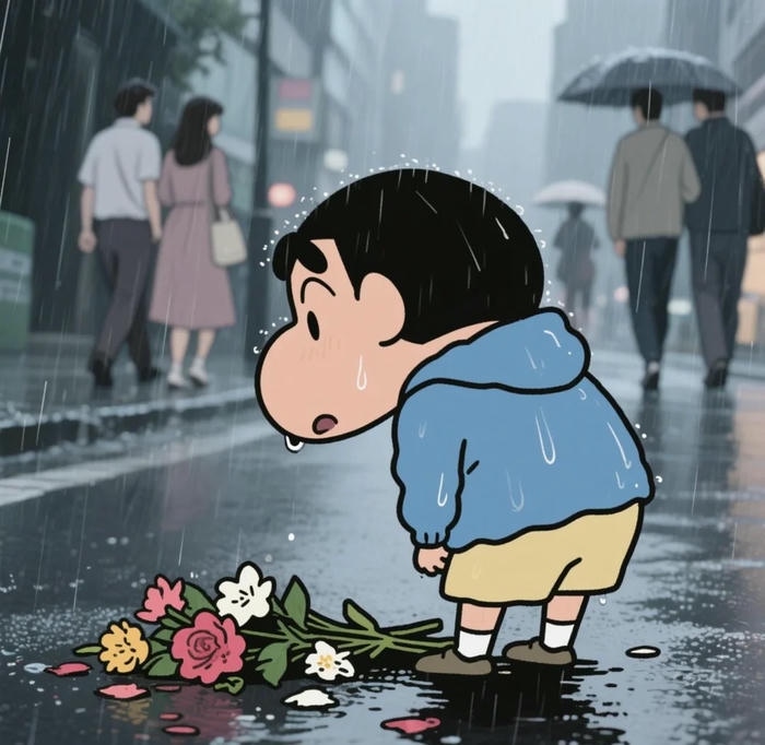 ảnh chibi buồn nam