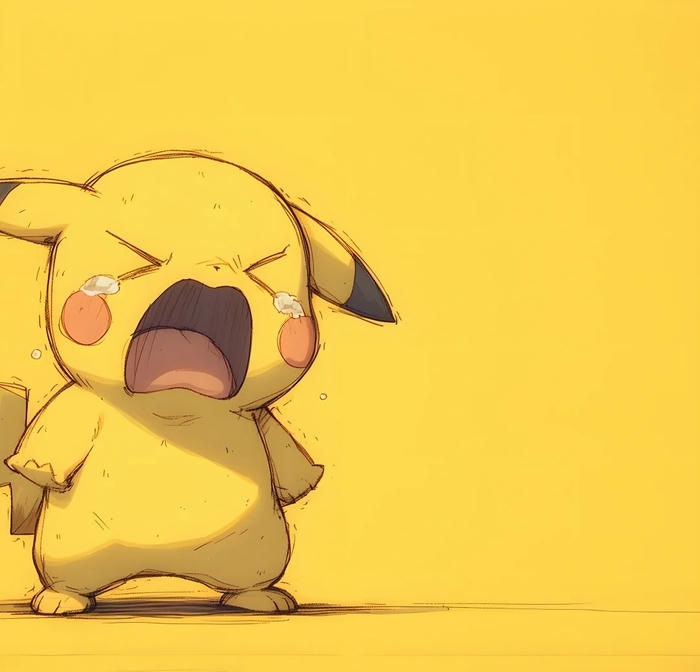 ảnh chibi buồn pokemon