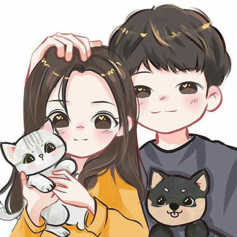 ảnh chibi cặp
