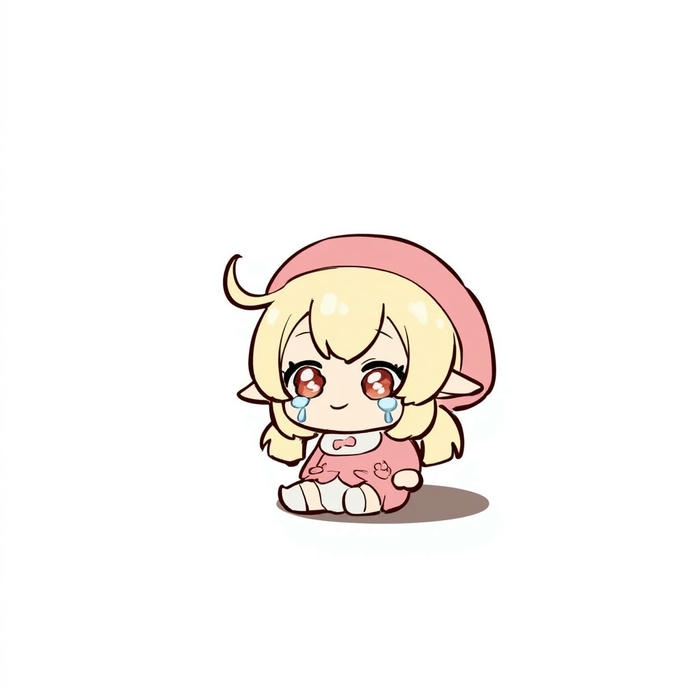 ảnh chibi cute buồn