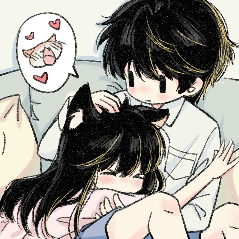 ảnh chibi cute đôi