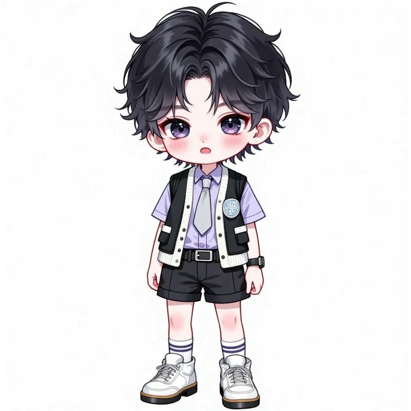 ảnh chibi nam lạnh lùng