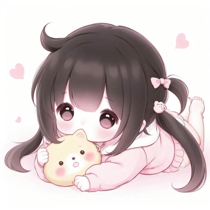 ảnh cô gái chibi cute