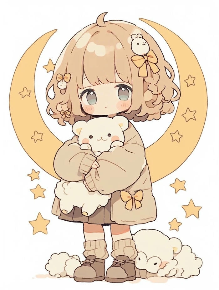 ảnh cô gái cute chibi