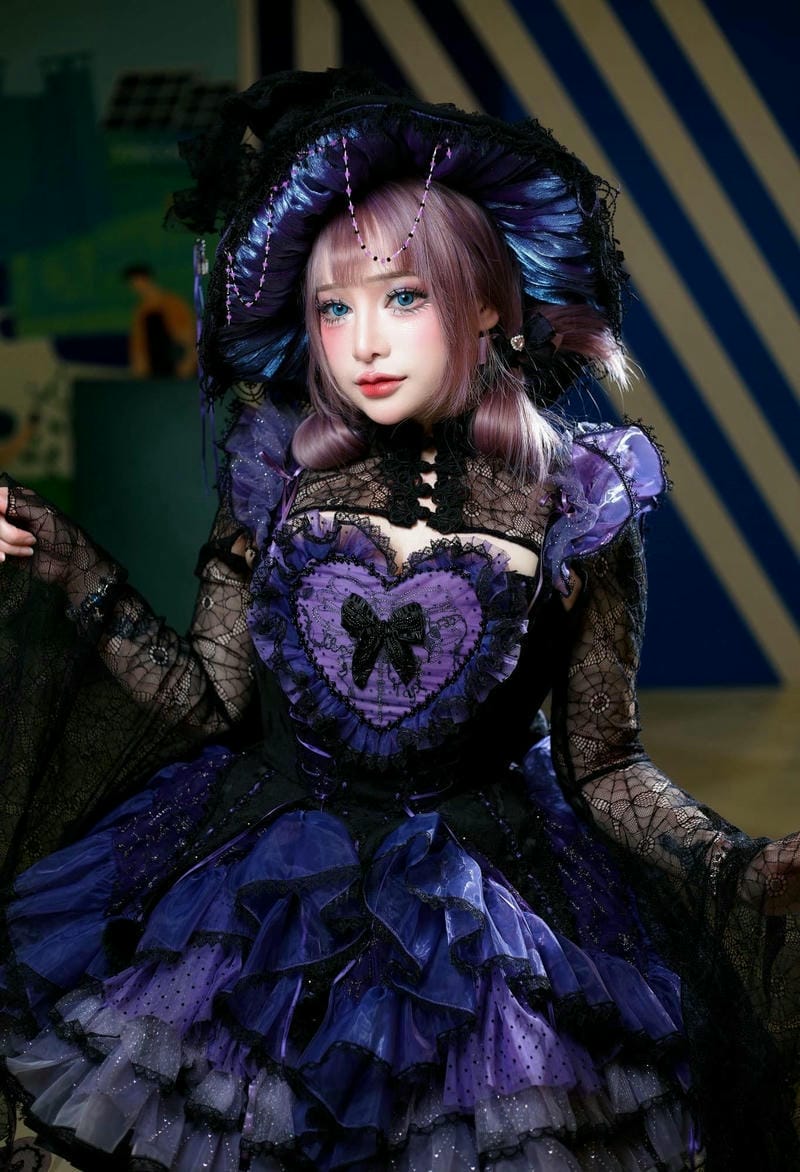 ảnh cosplay phù thủy đẹp