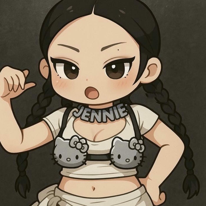 ảnh jennie chibi blp