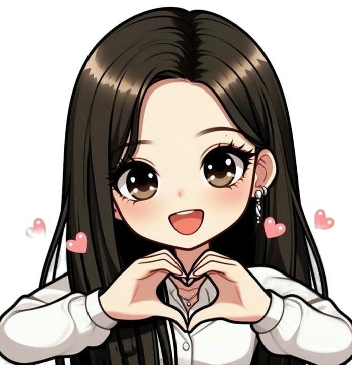 ảnh jennie chibi cute nhất