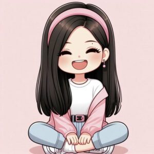 ảnh jennie chibi hd