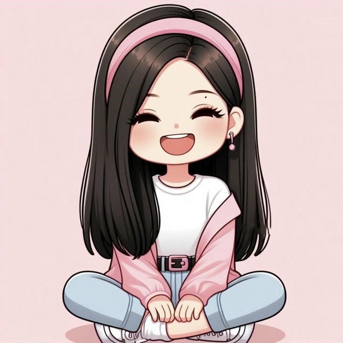 ảnh jennie chibi hd