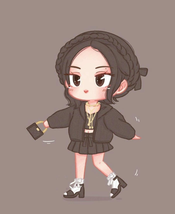 ảnh jennie chibi nổi tiếng