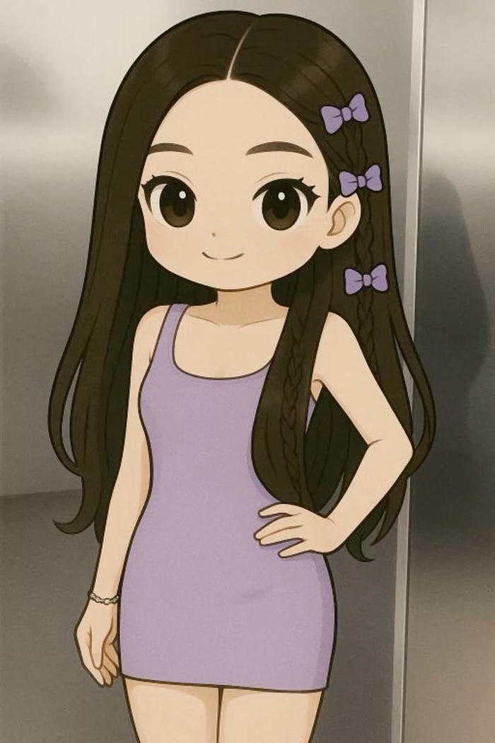 ảnh jennie chibi sexxy