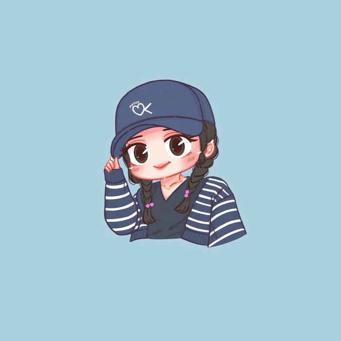 ảnh jisoo chibii